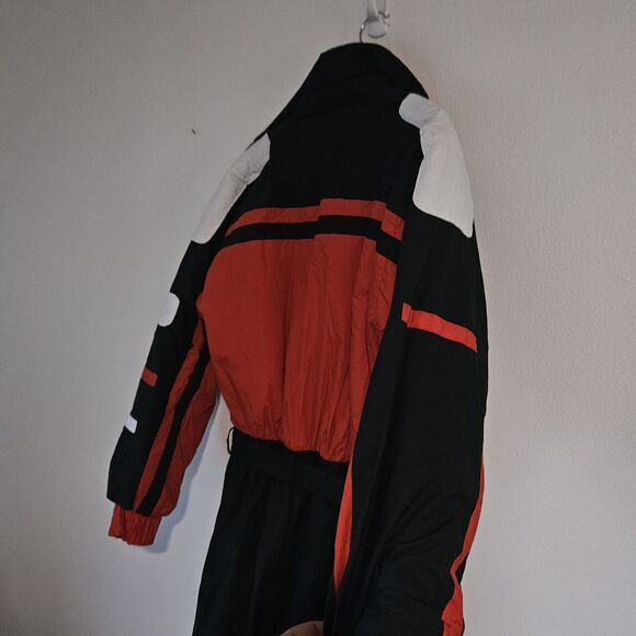 Vtg Ski Lion One Piece Ski Suit Snowsuit Snow Bib Jacket Pant 80s 90 Men's M EUC - Picture 5 of 13